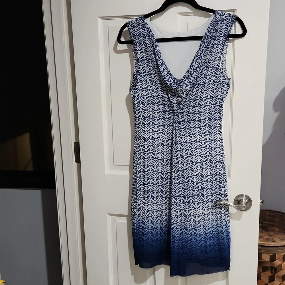 Cowl neck,lined, airy dress by Max Studio - Picture 1 of 6